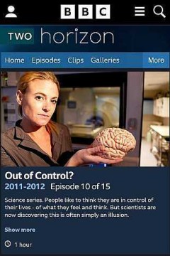 BBC地平线： 不受控制？
