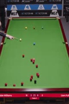 斯诺克威尔士公开赛资格赛罗比·威廉姆斯4-1利亚姆·普伦20250205