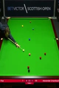 斯诺克苏格兰公开赛资格赛吴宜泽0-4阿乌森巴赫20231102