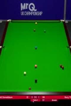 2023斯诺克英锦赛资格赛斯科特·唐纳森6-2涂振龙20231120