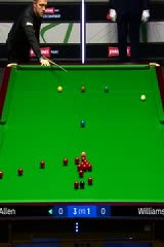 2024斯诺克球员锦标赛马克·威廉姆斯3-6马克·艾伦20240220