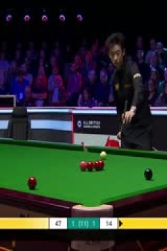 斯诺克英锦赛正赛16进8轮次尼尔·罗伯逊6-1吴宜泽(秦正、庞卫国)20251203