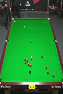 2025斯诺克武汉公开赛资格赛范争一3-5本·米尔滕斯20250622