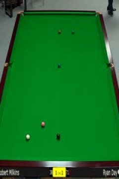 2024斯诺克德国大师赛罗伯特·米尔金斯1-5瑞恩·戴20240131