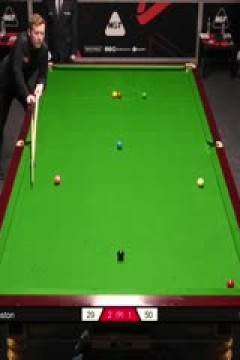 斯诺克西安大奖赛资格赛(128进64轮次)本·沃拉斯顿3-5迪伦·埃莫里20250903