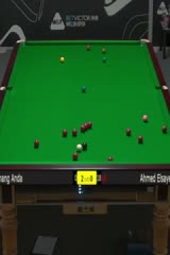 斯诺克威尔士公开赛张安达4-1艾哈迈德·埃尔赛义德20240212