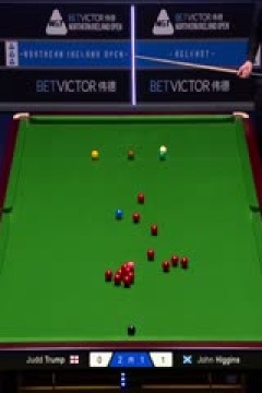 2025斯诺克北爱尔兰公开赛四分之一决赛贾德·特鲁姆普5-2约翰·希金斯(朱蒙)20251024