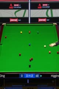 2024斯诺克球员锦标赛丁俊晖4-6约翰·希金斯20240219