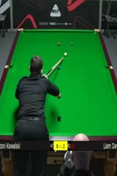 斯诺克威尔士公开赛资格赛安东尼·科瓦尔斯基1-4利亚姆·戴维斯20250204