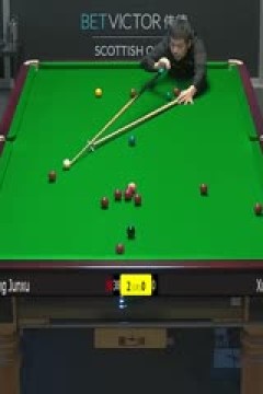 2023斯诺克苏格兰公开赛庞俊旭4-1徐思20231212