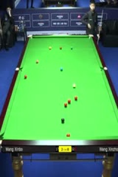 斯诺克世界公开赛第一轮王信伯5-1王信仲20240318