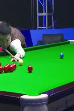 斯诺克天津国锦赛64进32龙泽煌4-6丁俊晖20231106(李照)
