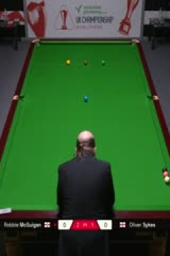 斯诺克英锦赛资格赛144进112罗比·麦圭根6-1奥利弗·塞克斯20251123