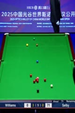 2025斯诺克武汉公开赛16进8马克·威廉姆斯5-3马克·塞尔比20250827