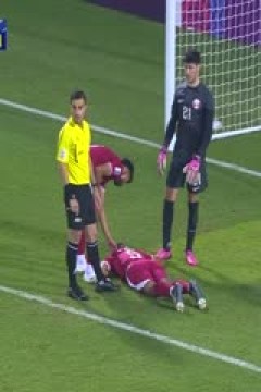 U23亚洲杯四分之一决赛 卡塔尔U23VS日本U23 20240425