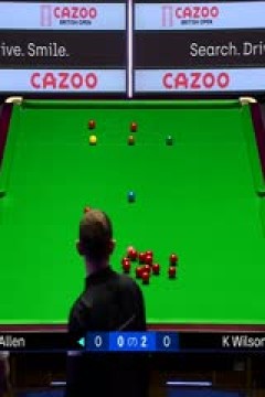 斯诺克凯伦·威尔逊4-0马克·艾伦20230927