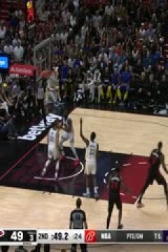 NBA常规赛 勇士VS热火 20240327