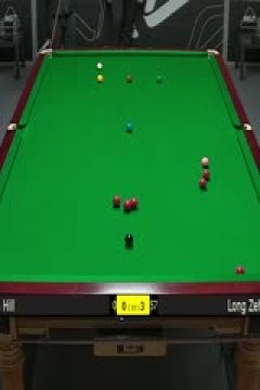 斯诺克英锦赛资格赛第三轮80进48亚伦·希尔1-6龙泽煌20251125