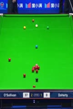 斯诺克天津国锦赛第一轮第二轮罗尼·奥沙利文6-1肯·达赫迪20231105(李照)