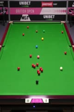 2025斯诺克英国公开赛64进32瑞安·戴维斯2-4利亚姆·戴维斯20250924