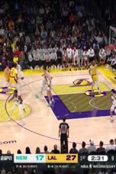 NBA常规赛 灰熊VS湖人 20241114