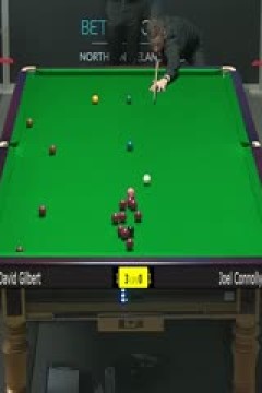 斯诺克大卫·吉尔伯特4-1乔尔·康诺利20231022
