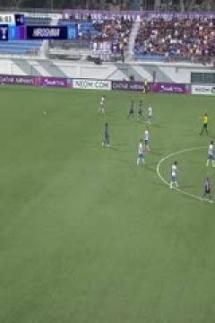 亚冠二级四分之一决赛 狮城水手VS广岛三箭 20250312