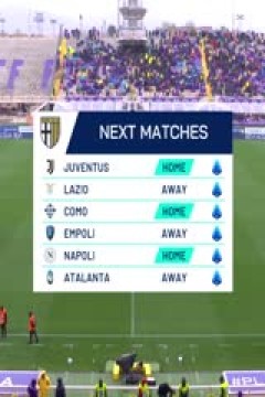 意甲联赛 佛罗伦萨VS帕尔马 20250413