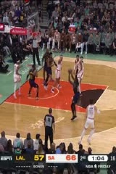 NBA常规赛 湖人VS马刺 20231216