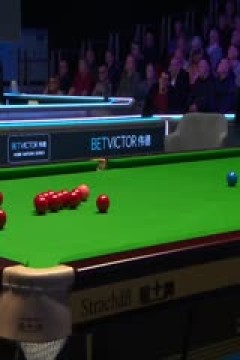 斯诺克威尔士公开赛16进8约翰·希金斯4-0袁思俊20250214