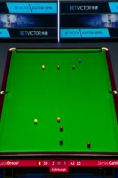 2023斯诺克苏格兰公开赛詹姆斯·卡希尔3-4卢卡·布雷切尔20231212