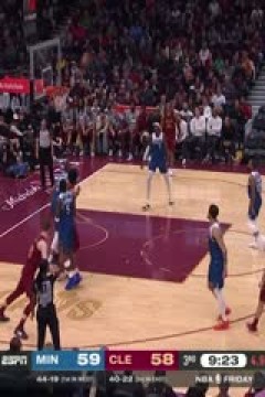 NBA常规赛 森林狼VS骑士 20240309