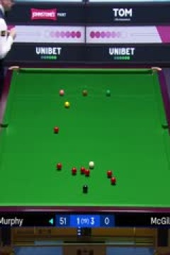 2025斯诺克英国公开赛决赛第一阶段安东尼·麦克吉尔4-4肖恩·墨菲(柏林)20250928