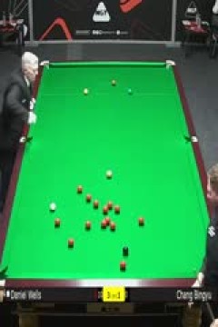 2025斯诺克武汉公开赛资格赛丹尼尔·威尔斯4-5常冰玉20250623