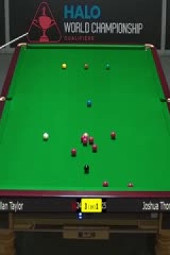 斯诺克世锦赛资格赛128进96艾伦·泰勒6-3约书亚·索蒙德(第一阶段)20250408