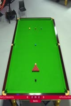 斯诺克德国大师赛64进32巴里·霍金斯5-4阿尔菲·伯顿20250128