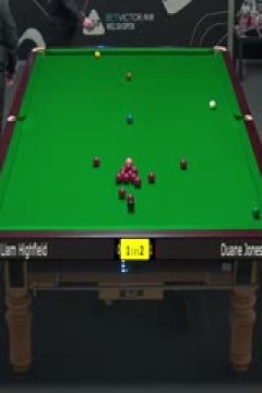 斯诺克威尔士公开赛杜安·琼斯4-2利亚姆·海菲尔德20240212