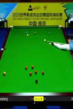 2025斯诺克国际锦标赛32进16贺国强5-6江俊20251104