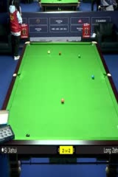 斯诺克世界公开赛第一轮斯佳辉2-5龙泽煌20240318