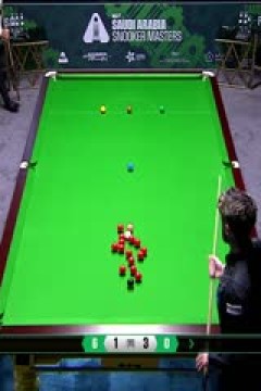 2025斯诺克沙特大师赛16进8奥利弗·莱恩斯3-6阿里·卡特20250813