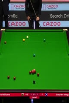 斯诺克斯蒂芬·马奎尔2-4马克·威廉姆斯20230926