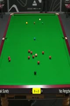 斯诺克西安大奖赛资格赛(128进64轮次)扎克·舒尔第1-5姚朋成20250901