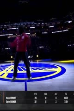 NBA常规赛 黄蜂VS勇士 20240224