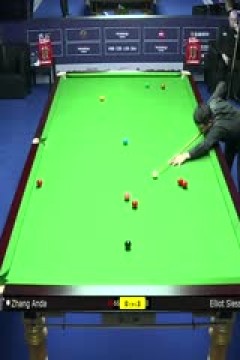 斯诺克世界公开赛64进32艾利奥特·斯莱瑟5-3张安达20240319