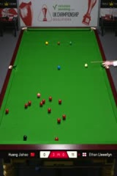 斯诺克英锦赛资格赛黄佳浩6-0伊森·卢埃林20251122
