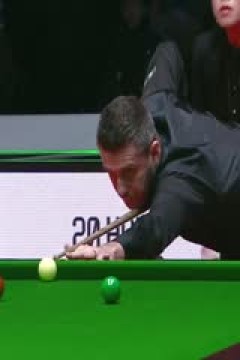斯诺克世界大奖赛8进4斯图尔特·宾汉姆5-4塞尔比20250307
