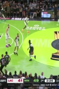 NBA杯 快船VS森林狼 20241130