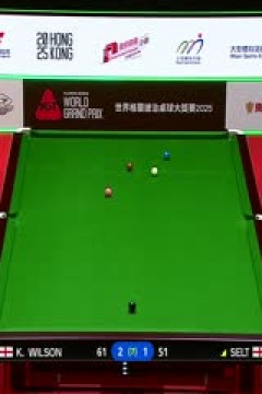 斯诺克世界大奖赛32进16凯伦·威尔逊4-3马修·塞尔特20250304