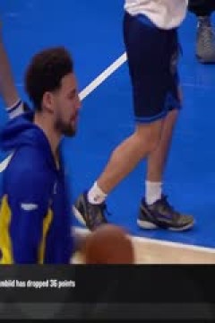 NBA常规赛 勇士VS雷霆 20231209
