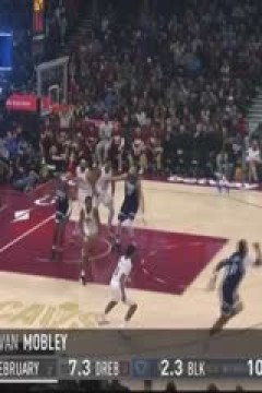 NBA常规赛 篮网VS骑士 20250312